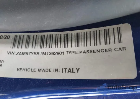 2021 Maserati Ghibli S Gransport from USA, damaged, VIN ZAM57YSS1M1362901